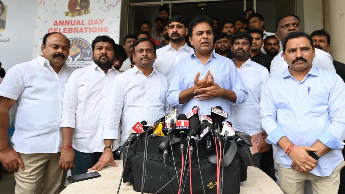 Rahul, Revanth insulting the same youth who gave them jobs: KTR